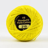 Threads - Egyptian Cotton - Eleganza 8Wt - EL5G210 - Lemon Peel - 38.4m/42yd