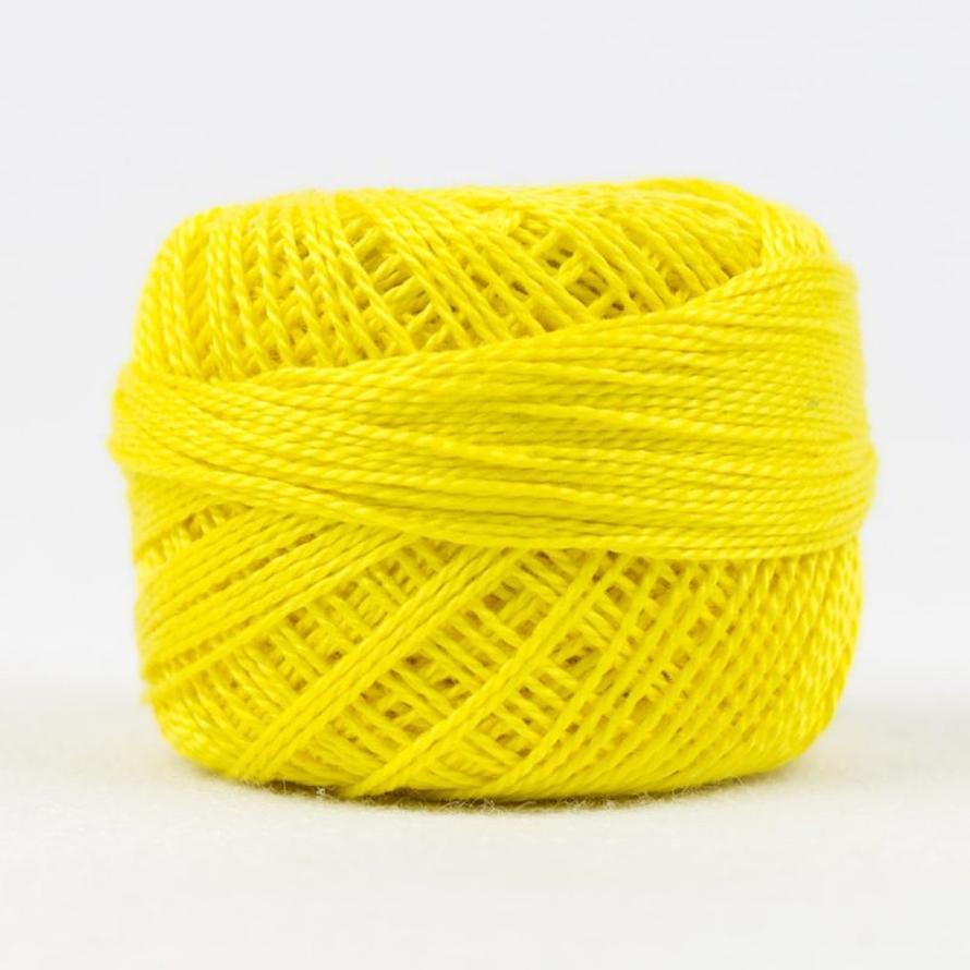 Threads - Egyptian Cotton - Eleganza 8Wt - EL5G210 - Lemon Peel - 38.4m/42yd