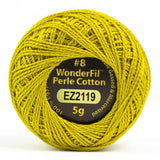 Alison Glass Eleganza Perle Cotton - EL5G-2119 - Chartreuse - 38.4m/42yd