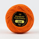Threads - Egyptian Cotton - Eleganza 8Wt - EL5G224 - Wild Fire - 38.4m/42yd