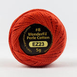 Threads - Egyptian Cotton - Eleganza 8Wt - EL5G23 - Race Car Red - 38.4m/42yd
