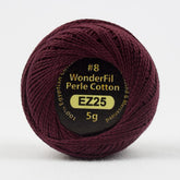 Threads - Egyptian Cotton - Eleganza 8Wt - EL5G25 - Rosewood - 38.4m/42yd
