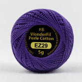 Threads - Egyptian Cotton - Eleganza 8Wt - EL5G29 - Blueberry Bush - 38.4m/42yd