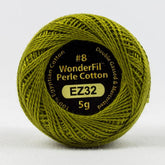 Threads - Egyptian Cotton - Eleganza 8Wt - EL5G32 - Olive - 38.4m/42yd