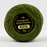 Threads - Egyptian Cotton - Eleganza 8Wt - EL5G33 - Marsh Green - 38.4m/42yd