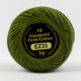 Threads - Egyptian Cotton - Eleganza 8Wt - EL5G33 - Marsh Green - 38.4m/42yd