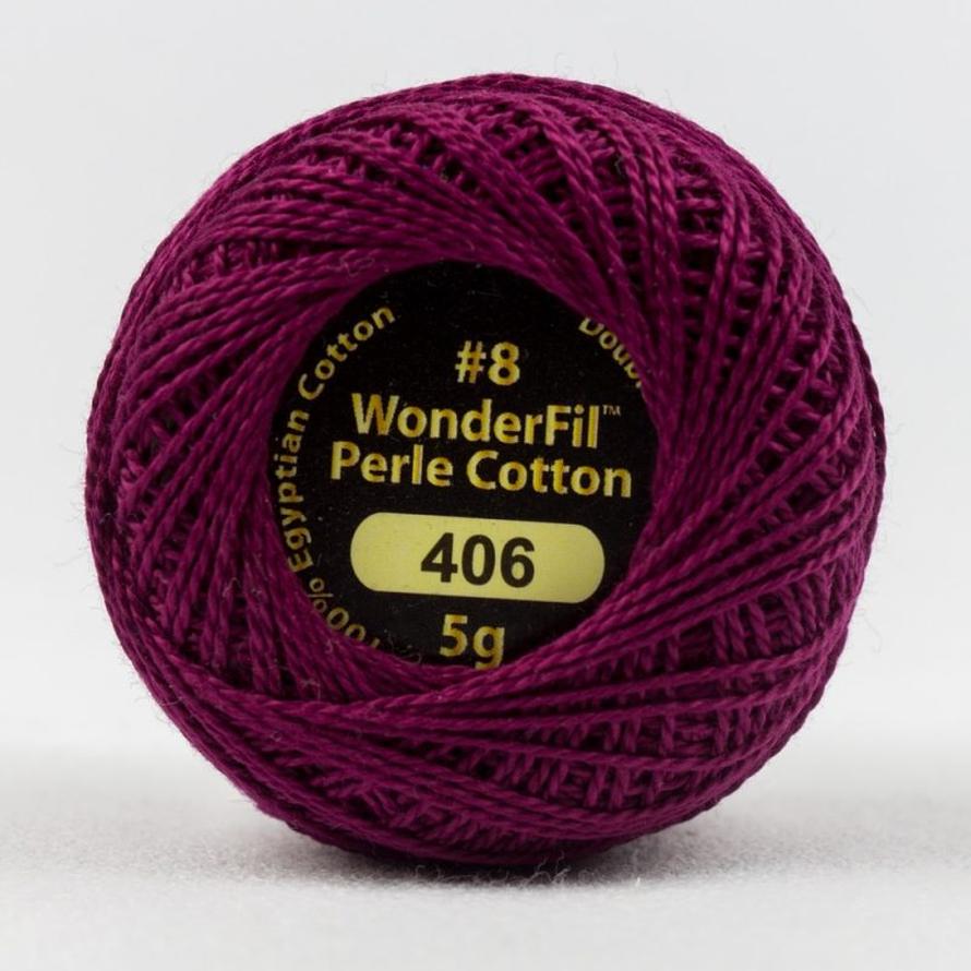 Threads - Egyptian Cotton - Eleganza 8Wt - EL5G406 - Grape Jelly - 38.4m/42yd