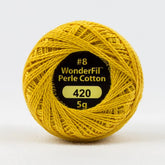 Threads - Egyptian Cotton - Eleganza 8Wt - EL5G420 - Polished Amber - 38.4m/42yd