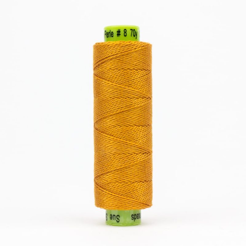 Thread - Egyptian Cotton - Sue Spargo Eleganza - SSEZ46 - Butternut Kepi - 38.4m/42yd