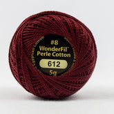 Threads - Egyptian Cotton - Eleganza 8Wt - EL5G612 - Dry Wine - 38.4m/42yd