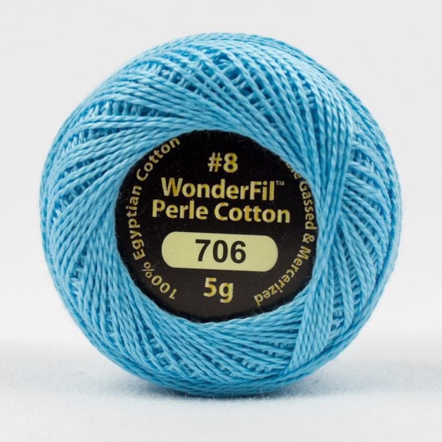 Threads - Egyptian Cotton - Eleganza 8Wt - EL5G706 - Summer Skies - 38.4m/42yd