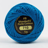 Threads - Egyptian Cotton - Eleganza 8Wt - EL5G710 - Bottle Blue - 38.4m/42yd