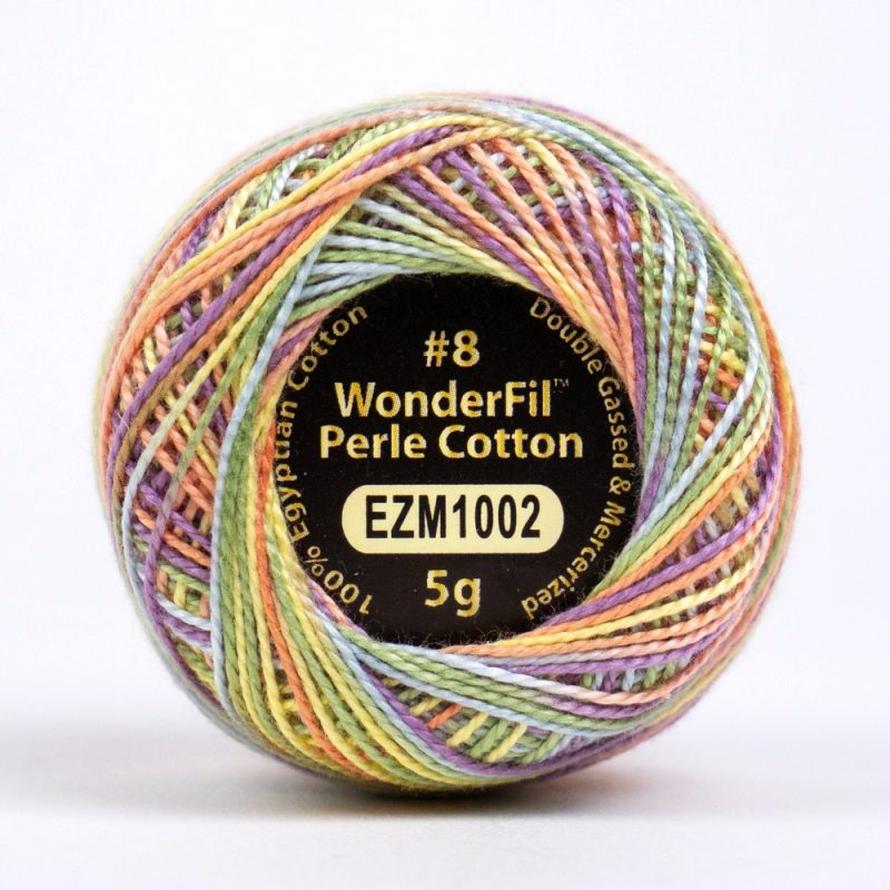 Threads - Egyptian Cotton - Eleganza 8Wt - EL5GM1002 - Tropical Garden - 38.4m/42yd