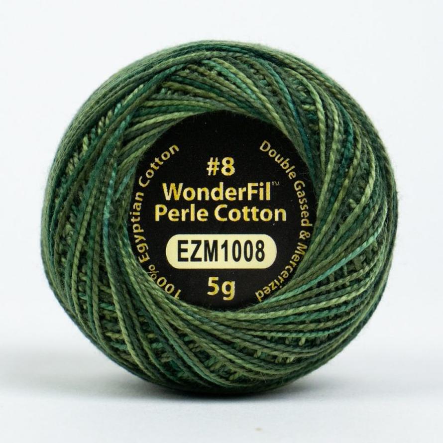 Threads - Egyptian Cotton - Eleganza 8Wt - EL5GM1008 - Dark Pine - 38.4m/42yd