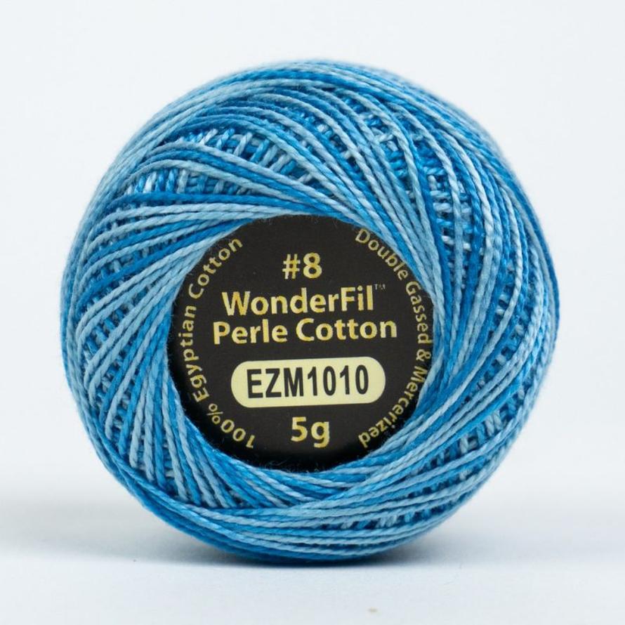 Threads - Egyptian Cotton - Eleganza 8Wt - EL5GM1010 - Oceanic - 38.4m/42yd