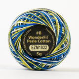 Threads - Egyptian Cotton - Eleganza 8Wt - EL5GM1022 - City Lights - 38.4m/42yd