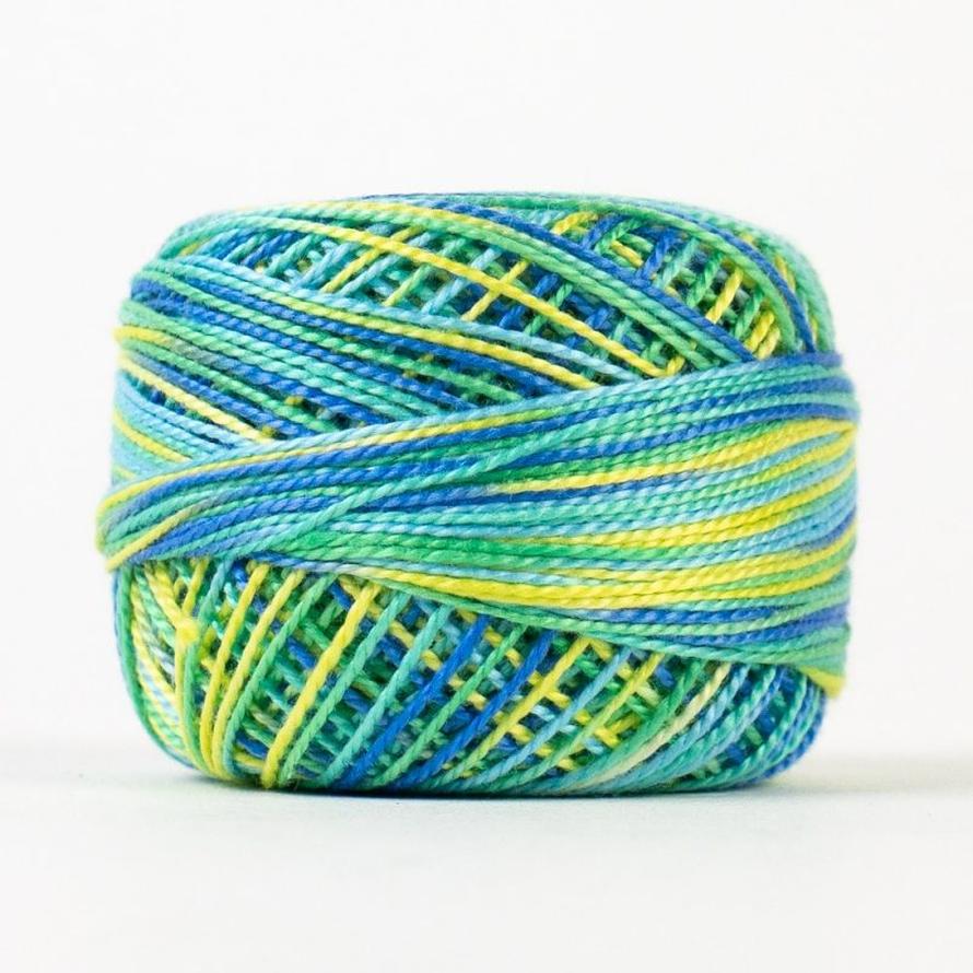 Threads - Egyptian Cotton - Eleganza 8Wt - EL5GM1027 - Seaside Cabana - 38.4m/42yd