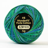 Threads - Egyptian Cotton - Eleganza 8Wt - EL5GM1035 - Lily Pond - 38.4m/42yd
