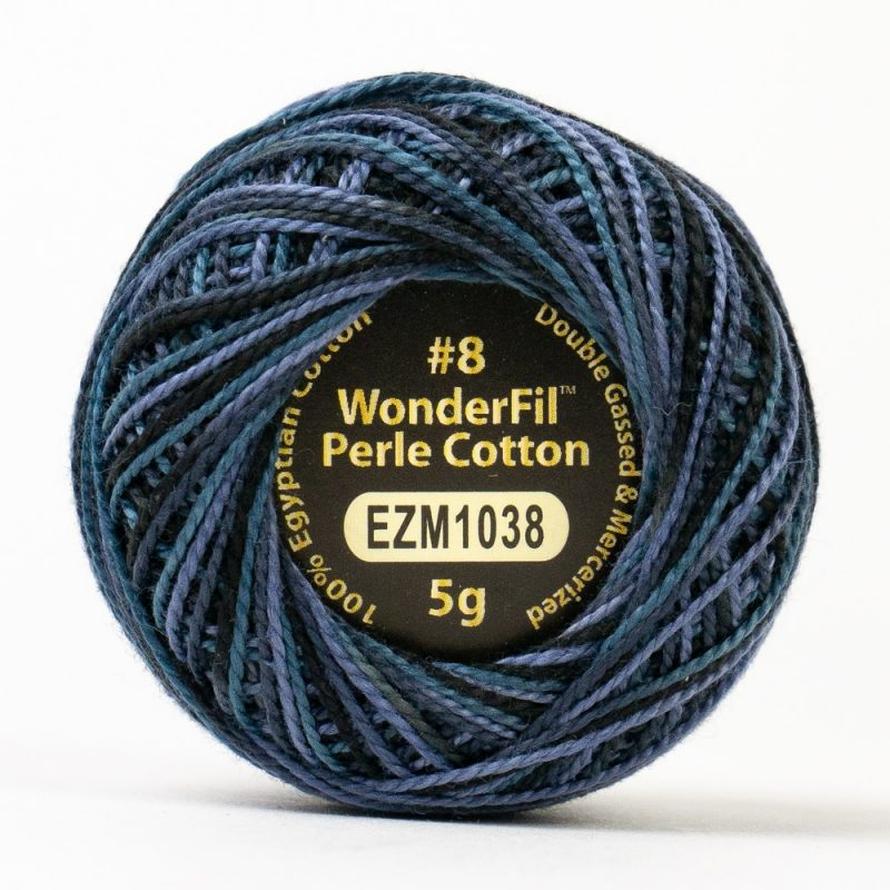 Threads - Egyptian Cotton - Eleganza 8Wt - EL5GM1038 - Nocturnal - 38.4m/42yd