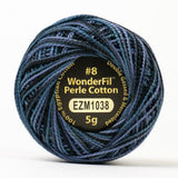 Threads - Egyptian Cotton - Eleganza 8Wt - EL5GM1038 - Nocturnal - 38.4m/42yd