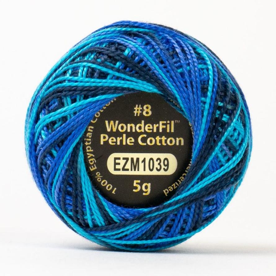 Threads - Egyptian Cotton - Eleganza 8Wt - EL5GM1039 - Space Station - 38.4m/42yd