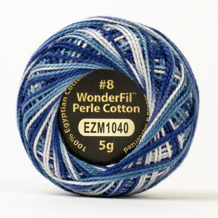 Threads - Egyptian Cotton - Eleganza 8Wt - EL5GM1040 - Blizzard - 38.4m/42yd