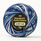 Threads - Egyptian Cotton - Eleganza 8Wt - EL5GM1040 - Blizzard - 38.4m/42yd