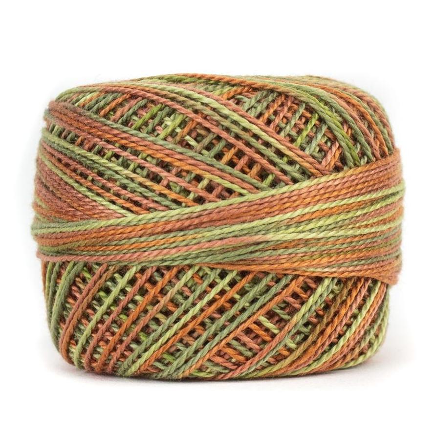 Threads - Egyptian Cotton - Eleganza 8Wt - EL5GM1044 - Fall Bounty - 38.4m/42yd