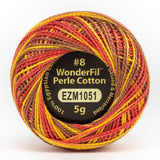 Threads - Egyptian Cotton - Eleganza 8Wt - EL5GM1051 - Fire Breather - 38.4m/42yd