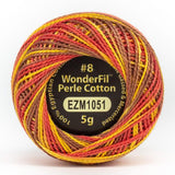 Threads - Egyptian Cotton - Eleganza 8Wt - EL5GM1051 - Fire Breather - 38.4m/42yd