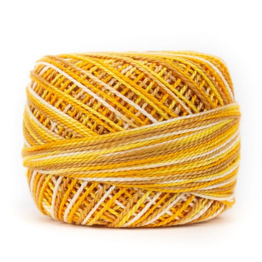 Threads - Egyptian Cotton - Eleganza 8Wt - EL5GM1058 - Lemon Meringue - 38.4m/42yd