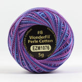 Threads - Egyptian Cotton - Eleganza 8Wt - EL5GM1076 - Northern Lights - 38.4m/42yd