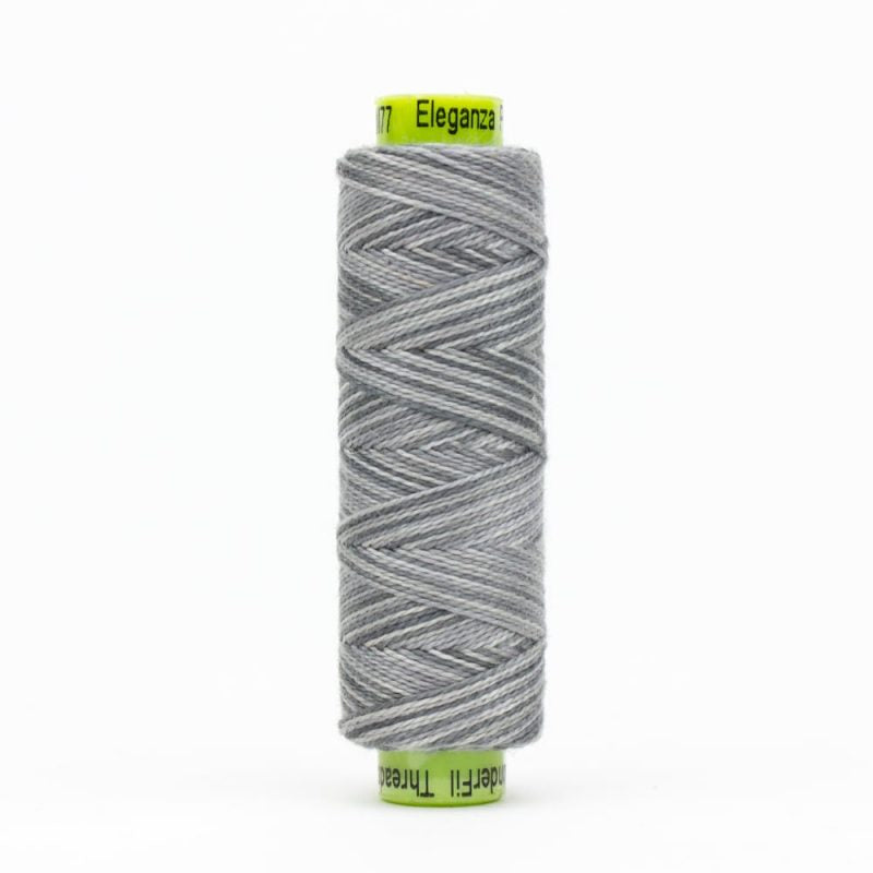 Thread - Egyptian Cotton - Sue Spargo Eleganza - SSEZM77 - Captain Grey - 38.4m/42yd