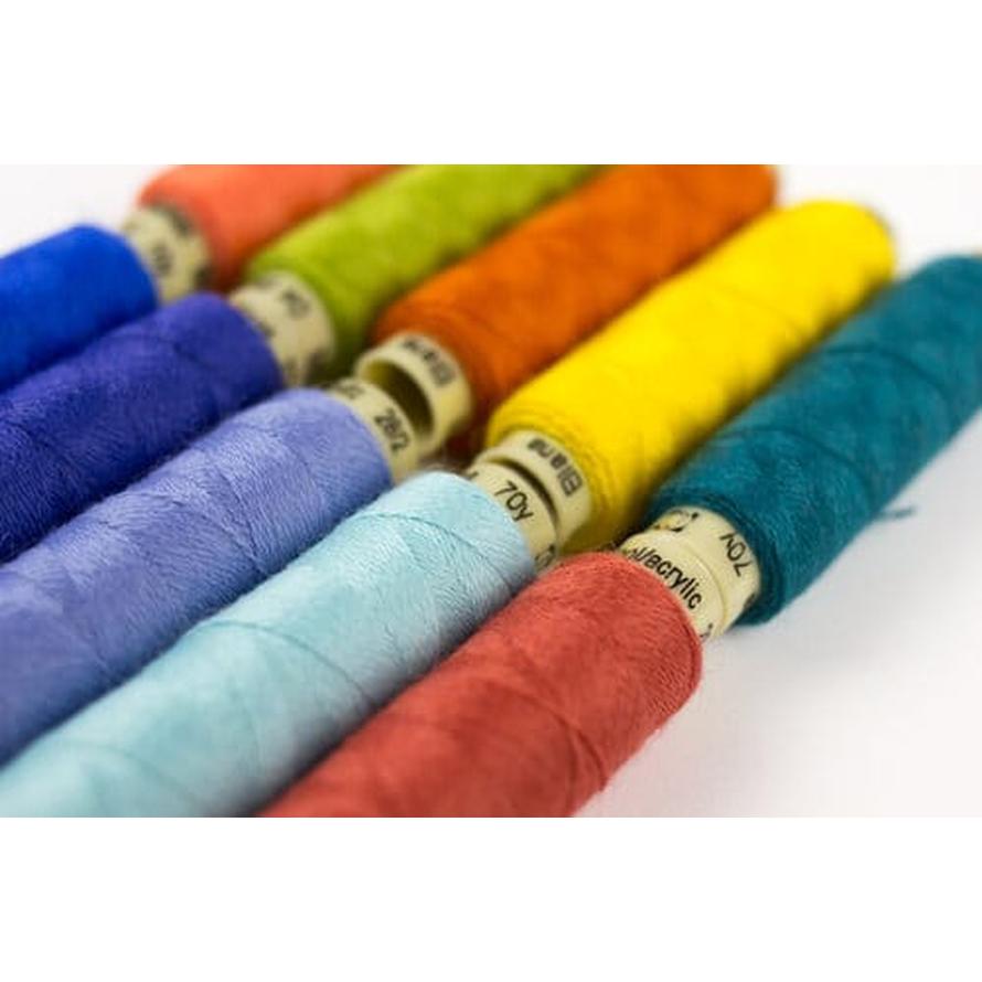 Thread - Ellana Wool - 12Wt - EN40 - Blue Iris - 64m/70yd