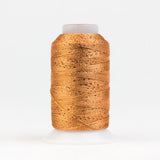 Thread - GlaMore Rayon Metallic - 12Wt - GM1176 - Peach Fuzz - 274m/300yd