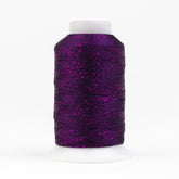 Thread - GlaMore Rayon Metallic - 12Wt - GM124 - Purple - 274m/300yd