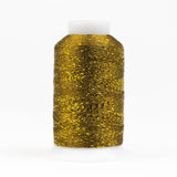 Thread - GlaMore Rayon Metallic - 12Wt - GM2124 - Amber - 274m/300yd
