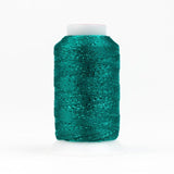 Thread - GlaMore Rayon Metallic - 12Wt - GM4141 - Deep Peacock Blue - 274m/300yd