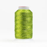 Thread - GlaMore Rayon Metallic - 12Wt - GM4149 - Macaw Green - 274m/300yd