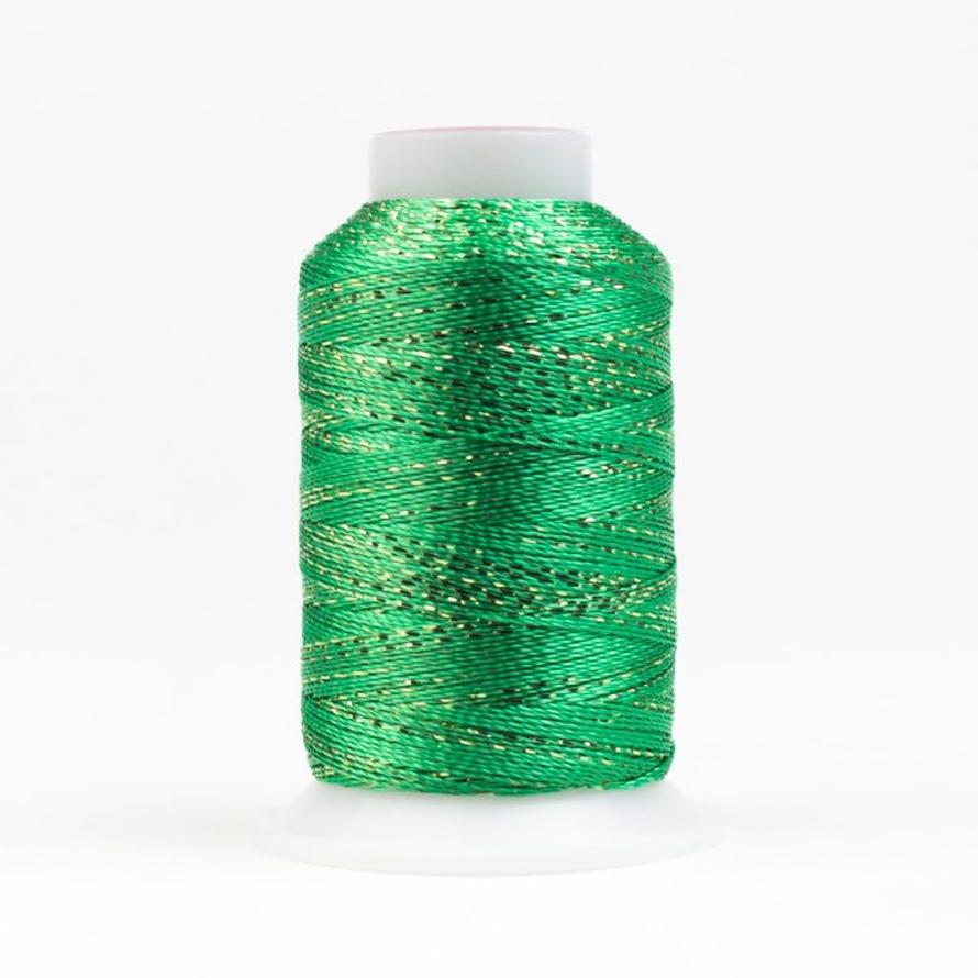 Thread - GlaMore Rayon Metallic - 12Wt - GM68 - Foam Green - 274m/300yd