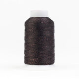 Thread - GlaMore Rayon Metallic - 12Wt - GM7125 - Licorice - 274m/300yd