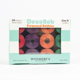 WonderFil DecoBob Prewound Bobbins Assorted Pack – Size M –