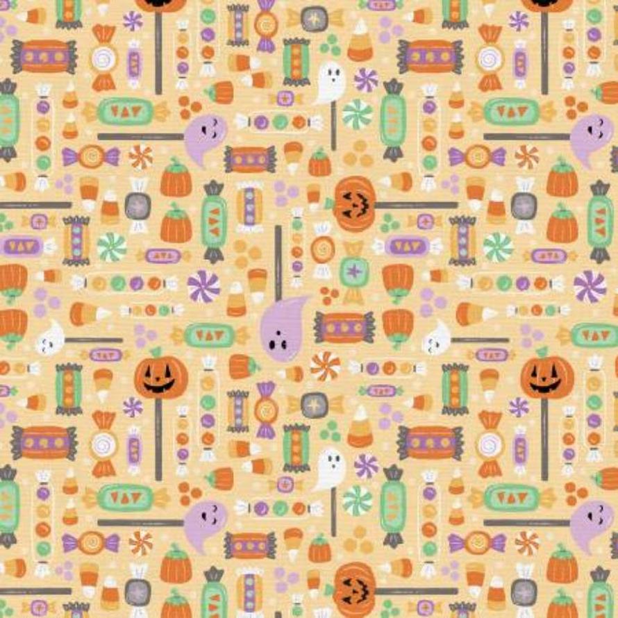 HALLOWEEN VILLAGE CANDY YELLOW - 1203175