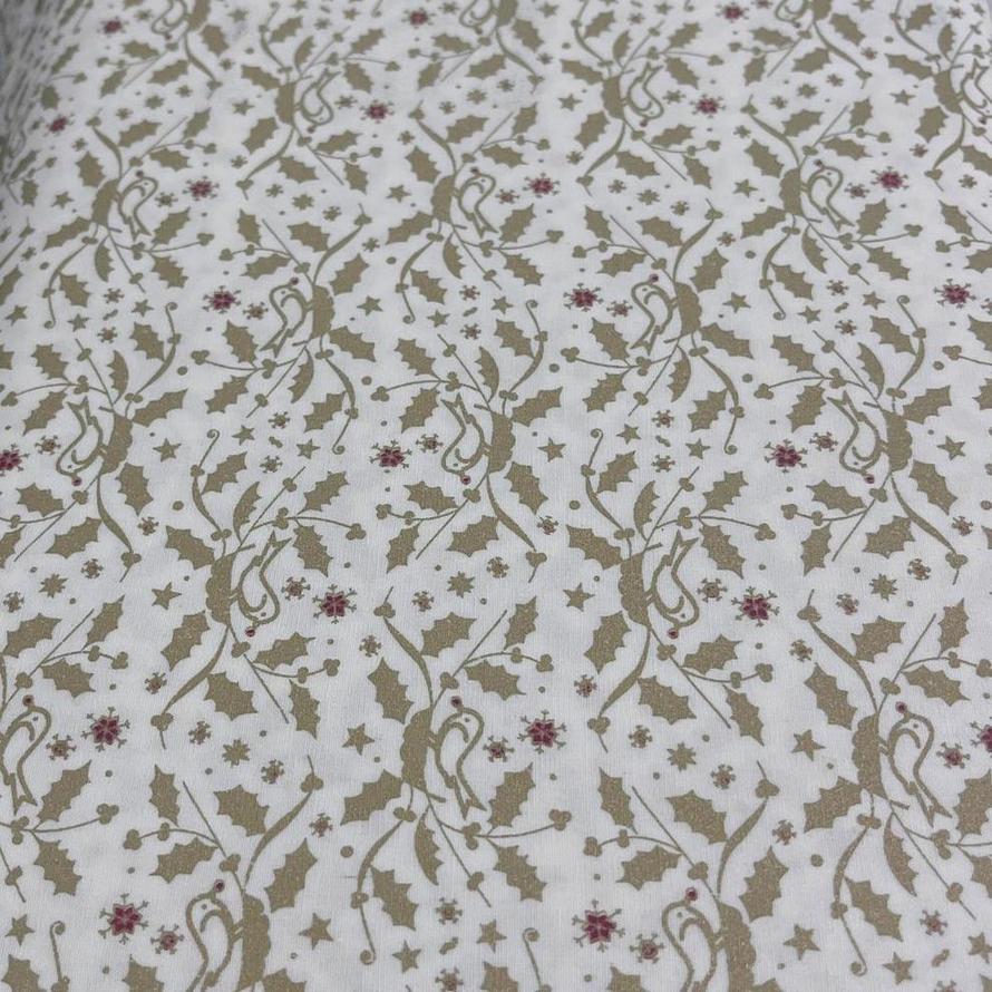 Holiday Joy Metallic Holly