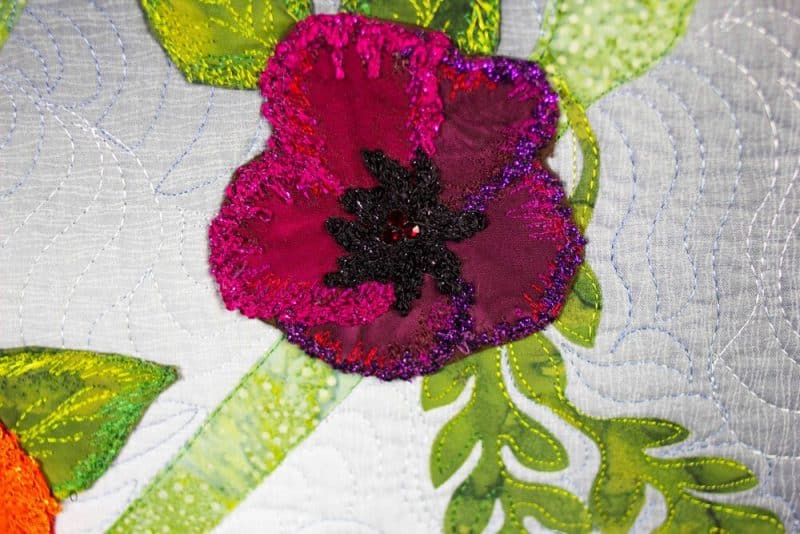 Thread - SSDazzle Rayon Metallic - 8Wt - SSDZS1123 - Anemone - 46m/50yd