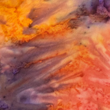 Orange Purple Batik Fabric 100% Cotton Fabric WOF 110cm- 112cm