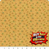 IVY REESE BERRY BRANCHES - C16603 - GOLDEN - 100% Cotton