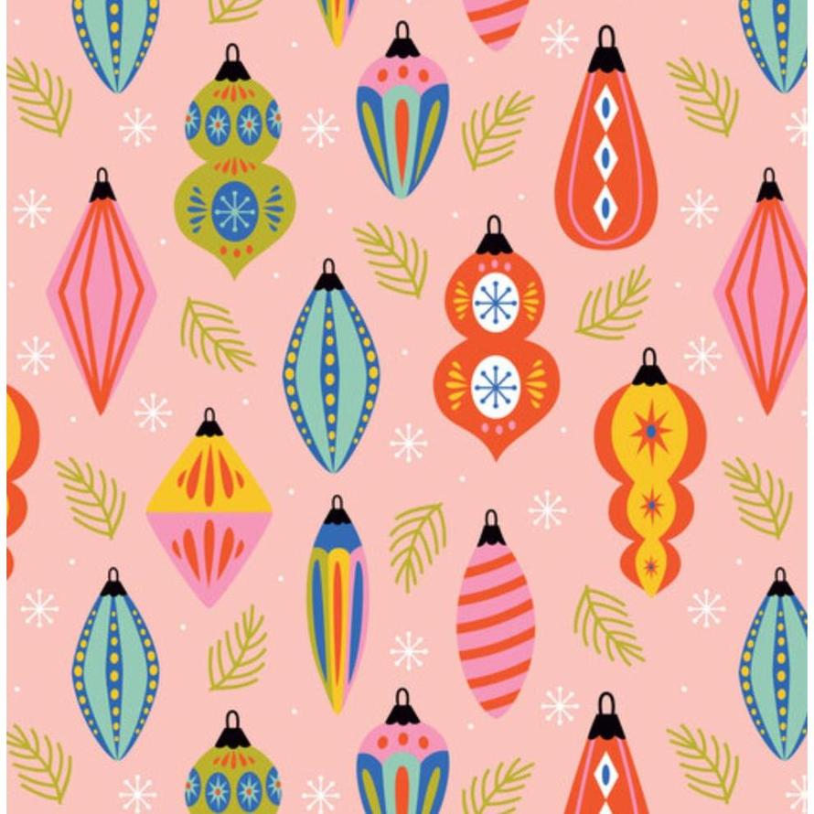 Incredi-Bauble Christmas Baubles on Pink DV6411