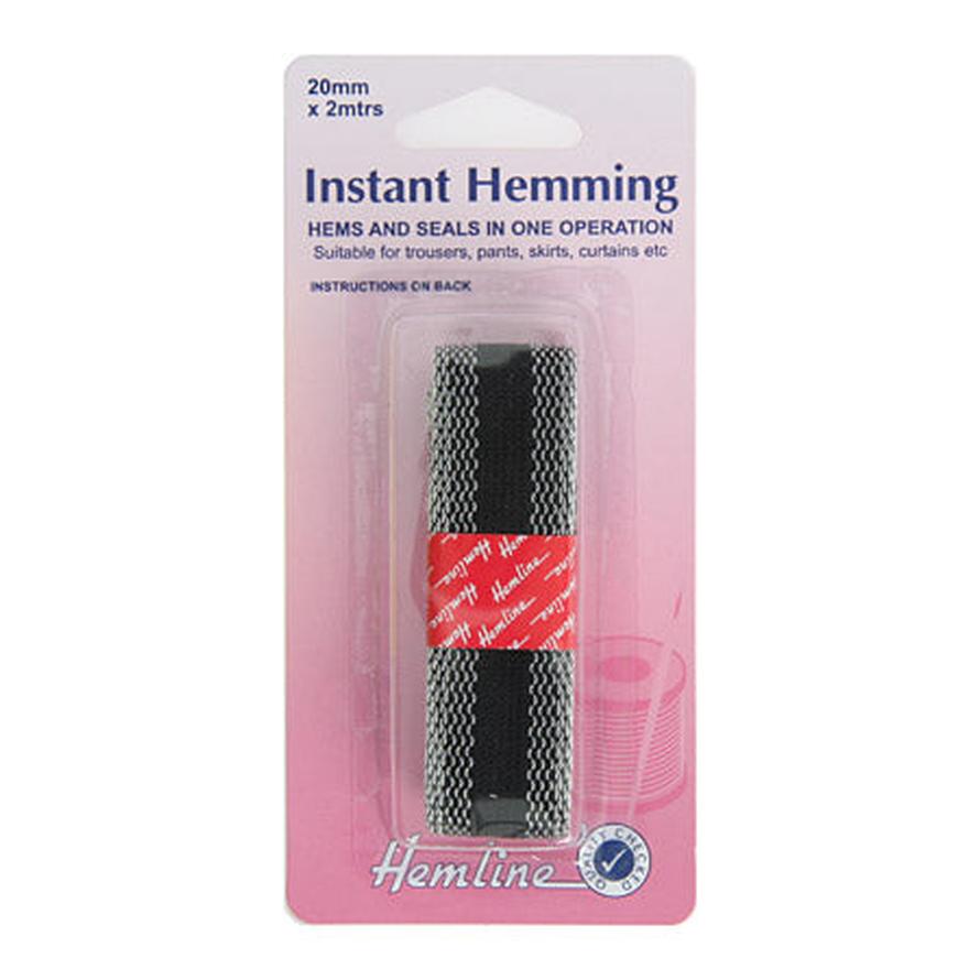 Instant Hemming, Black, 20mm x 2mtrs