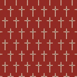 KK Fabrics Remembering Vietnam Fabric: Wartime Long Tan Cross